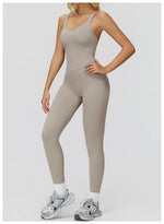 Women Yoga one-piece Jumpsuit Fitness Sports Overalls Gym Clothin Pilates Workout Clothes Outfit push-up Activewear Sportswear