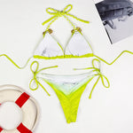 Micro Bikinis Sexy Women Swimsuit 2025 Push Up Bikini Set Female Swimwear Braizlian Swimming Suit Beachwear Bather Biquini