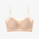 Ultra-thin Tube Tops Push Up Bras For Women Ice Silk Underwear Small Cup Sexy Lingerie Anti Droop Seamless Bras Summer Top