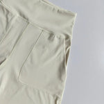 Women's High-Waisted Yoga Shorts with Pockets Quick-Drying Breathable for Summer Outdoor Training Running Pilates Fitness
