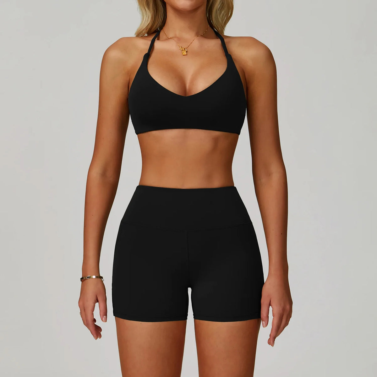 Hearuisavy Women's Running Comfort 2Pcs Sports Pants Set High Waist Push Up Workour Sportswear Casual Cycling Jogging Yoga Bras
