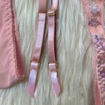 Toucheart Sexy Lingerie Embroidery Printing Bra Garters Set For Women Mesh See- Through Hollow Out Exotic Sexy Underwear Suit