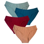 4Pcs/Set Women Low Rise Briefs Women's Cotton Panties Female Underpants Comfort Panties Sexy Lingerie M-XL Underwear