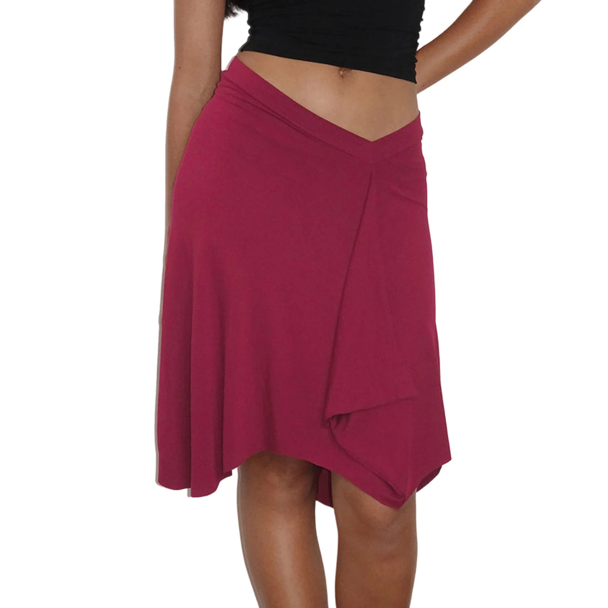 Summer Solid/Stripe/Plaid Midi Skirts for Women Casual Elegant A-Line Skirt for Beach Vacation Streetwear