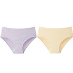2Pcs/Set Women High Rise Panties Seamless Underwear Winter Warm Underpants Breathable Briefs Female Sexy Lingerie