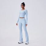 Women's Versatile Yoga Suit Set Tight Fitting and Beautiful Back High-end Sports Suit Outdoor Running and Leisure Fitness Suit