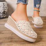 WomanSummer Fashion Wedge Female Large SizeNew Comfortable Sandals for Women