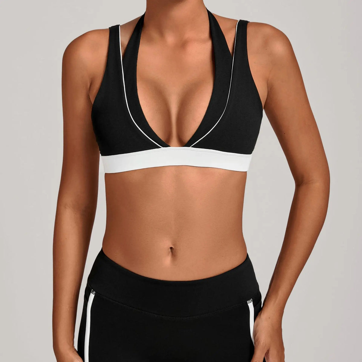 Women's Nude Yoga Bra Slim Fit Beautiful Back Sports Top Fitness Running Casual Tight-fitting Top