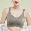 Plus Size Unlined Minimizer Bra Wire-Free Side Support Anti-Sag Lightweight Lift Soft Support Underwear Women Sport Everyday Bra