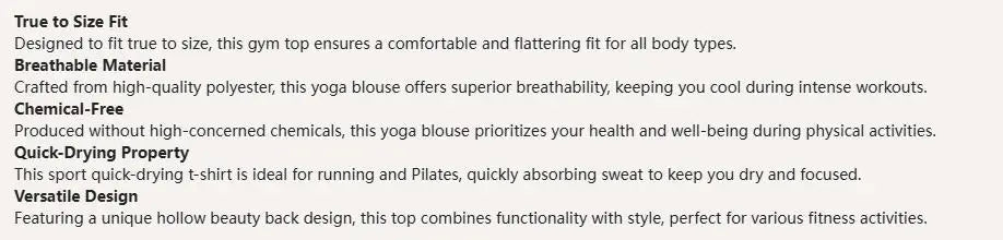 Autumn Thin Loose Long Sleeve Gym Breathable Yoga Blouse Hollow Beauty Back Running Cross Yoga Clothing Fitness Pilates Top Suit