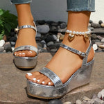Sommer Platform Sandals 2026 Fashion Women Strap Gladiator Sandal Wedges Shoes Casual