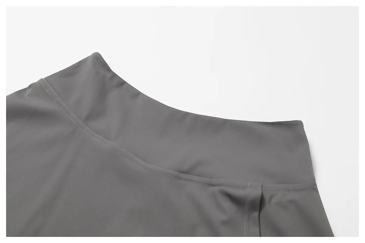 New Yoga Short Skirt Women Summer Comfortable Slit Yoga Skirt Fitness Outdoor Riding Skirt Anti-voyeur Sports Skirt High Quality