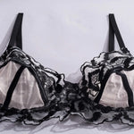 Toucheart Sexy Lingerie Set Mesh Lace Patchwork Sexy Underwear with Ring Waist Seal Women's Underwear Exotic Style Sexy Suit New