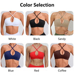 New Summer Sexy Sports Bra Workout Brasier Running Breathable Fitness Underwear Female Quick-Dry Yoga Clothes Gym Top Woman
