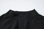 FDYOUI Y2K Streetwear Covered Buttons Black T-shirts for Women Sexy Fashion Short Sleeve Corset Ladies Slim Crop Tops Tee Shirt