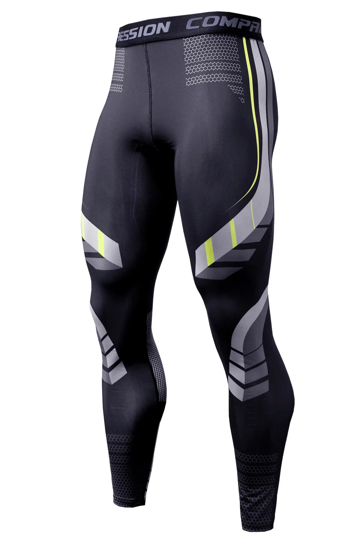 Men's Sports Pants Compression Quick Drying Fitness Leggings Men's Sportswear Training Basketball Leggings Gym Running Pants