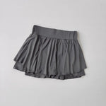 Women's Quick Drying Sports Short Skirt Fake Two-Piece Running Half Skirt Hip Blocking Anti Glare Breathable Tennis Skirt
