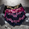 Sexy Lace Flowers Embroidery Panties for Women Underwear Low Waist Briefs Summer Breathable Comfort Shorts 15 Color Lingerie