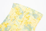 2024 Dress For Women Summer Chic Print Mesh Sleeveless Sexy Side Slit Slim Dresses Wild Beach Resort Style Woman Dress