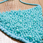S - XL Halter Luxury Pearls Bikini Women Swimsuit Female Swimwear Two-pieces Bikini Set Mini Micro Bather Bathing Suit Swim Lady