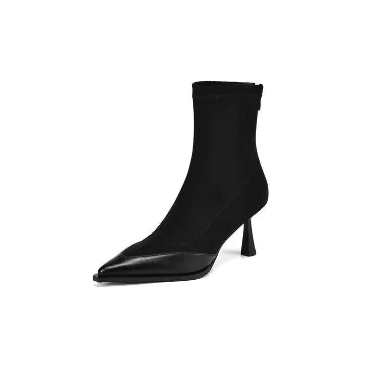 Vintage Thick Heel Women Knee High Boots Fashion Ladies Belt Buckle Knight Long Booties botas de inverno feminina
