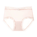 Girls' Ice Silk Underwear Seamless Pure Desire Mid-waist Briefs Breathable and Comfortable