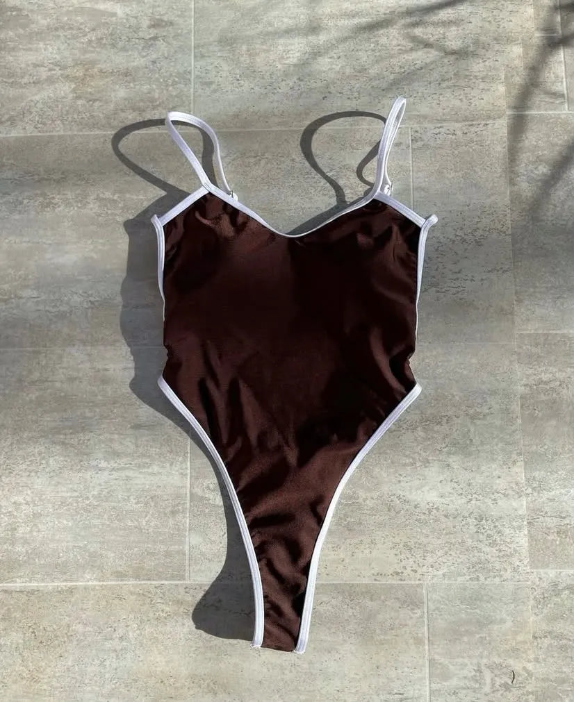 Sexy Micro Bikini 2026 Women Bandeau Padded Thong Swimsuit Female Cut Out Bathing Suit Swimwear Biquini swim