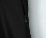 Foridol Black Beige Patchwork Summer Women's Dress Spaghetti Strap A-line Pleated Party Vestidos Sleveless Beach Casual Dress