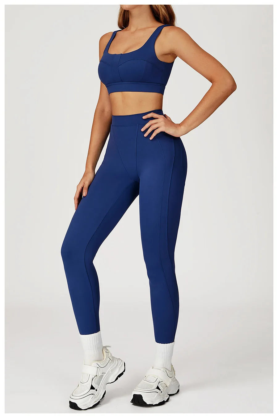 New Yoga Set 2Pcs Women No Logo Tank Tops High Waist Seamless Shorts Workout Outfit Fitness Gym Clothes Workout High quality