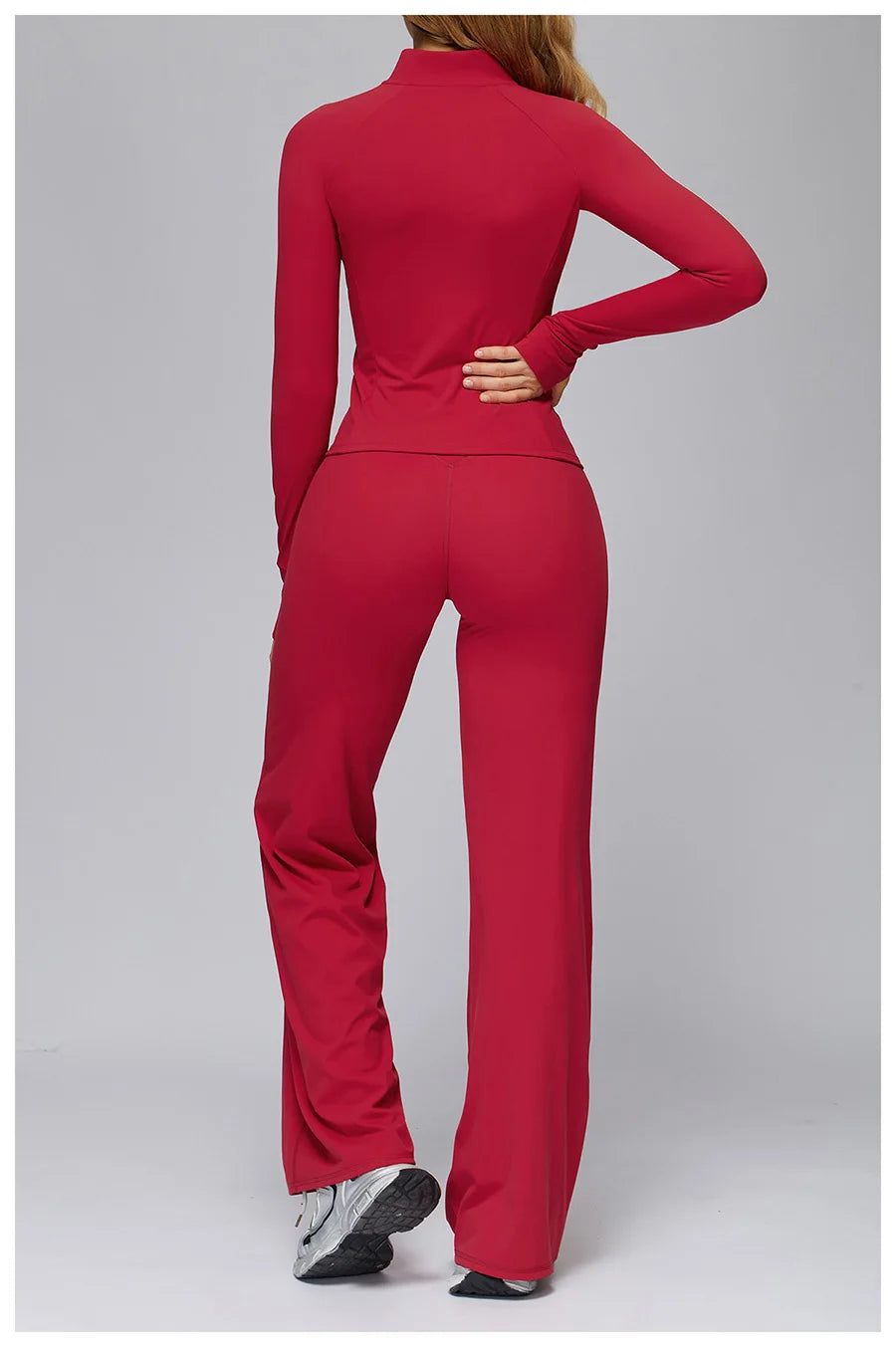 New yoga set 2 pieces gym set Women Long Sleeve Sports Shirts Sports Bra Leggings Suit Fitness Running Workout Suits Tracksuit