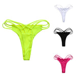 Women Cross Strap Swimwear Sexy Bikinis Bottom Fashion Swimsuit Bikini Panties Cheeky Thong Bikini Bottoms Swim Trunks