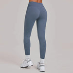 Women's Gym Yoga Pants Nude Feeling Sports Clothes Elastic High Waist Buttock Lifting Sports Fitness Tight Sweatpants