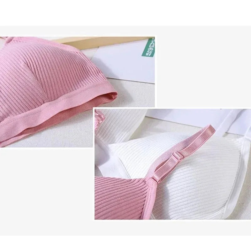 Women Yoga Sports Bras Triangle Cup Underwear Female Breathable Wrapped Tube Top Sexy Beauty Back Adjustable Sling Bra Vest