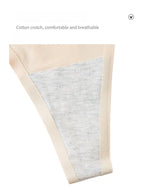 New Sexy Thin Ice Silk Women's Briefs Low Waist Invisible Yoga Fitn Sports Underwear Pure Color Ladies Thong Panties