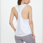 STOUREG Women's Sleeveless Workout Gym Tank Top, Running Training Yoga Top, Fitness Sports Yoga Shirt