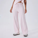 Yoga Set Sports Outfits Women Clothes Fitness Tracksuit Gym Loose straight-leg pants Workout Female Bra New Yoga Suit Sportswear