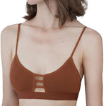 Sexy Non-wire Bras For Women Seamless Underwear Tube Tops Hollow Bras Push Up Sexy Lingerie Female Bandeau Bras Top