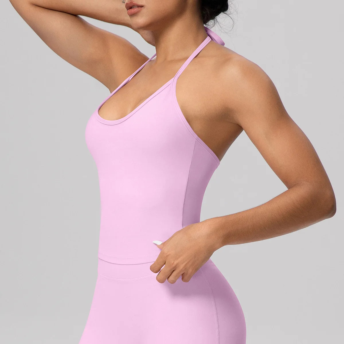 Women Sports Yoga Bra Adjustable Sports Top Women's Fitness Top Sleeveless Open Back Bra Fitness Workout Running Sportswear Vest
