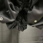 Fashion Women's Solid Color Bandage A-line High Waist Skirt 2026 Summer New Trendy Hole Design Skirts Female Trendy TB02