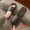 Big Size EU48 Indoor Slippers For Women Men Spring Summer House Shoes Soft Leather Anti-slip Open Toe Couples Home Floor Slides