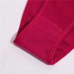 Women's Cotton Panties 3Pcs/set Sexy Low Waist Briefs M-2XL Comfortable Underwear Female Soft Solid Color Underpants Lingerie