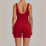 Women's Seamless Yoga Jumpsuits Fitness Sports Gym Beauty Backless Slim Fit Sling One-piece Running Workout Training Bodysuits