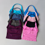 Neck Halter Yoga Vest Shockproof Running Sports High-strength Sports Underwear Fitness Pilates Suspender Beautiful Back Summer
