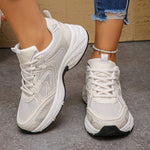 2026 Summer New Women's Dad Sneakers - Breathable Mesh Small-Design Casual All-Match Sports Shoes