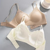 Underwear Women's Summer Thin Small Chest Thick Push-up Big Invisible Seamless Spaghetti Strap Bra Jelly Back Bras 2026