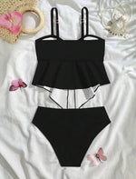High Waisted Bikinis 2026 Push Up Women Swimsuits Sexy Swimwear Brazilian Bikini Set Floral Biquini Pink Black Summer Beachwear