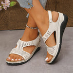 Fashion Designer Women's Wedges Sandals New Woman Breathable Sandals Fashion Comfort Handiness Summer Casual Female Sandals