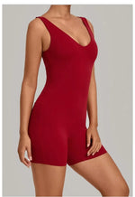 Women's Seamless Yoga Jumpsuits Fitness Sports Gym Beauty Backless Slim Fit Sling One-piece Running Workout Training Bodysuits