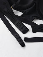 stylish sexy bra T-shirt underton beautiful back half cup smooth and exposed waist slim waist big exposed back push up bra