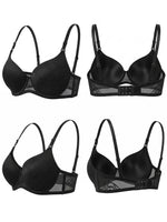 Steel ring anti-sagging bra Women Black Bra Casual Everyday Bras Smooth Comfortable Lounge Bralette Sexy Lingerie B6068